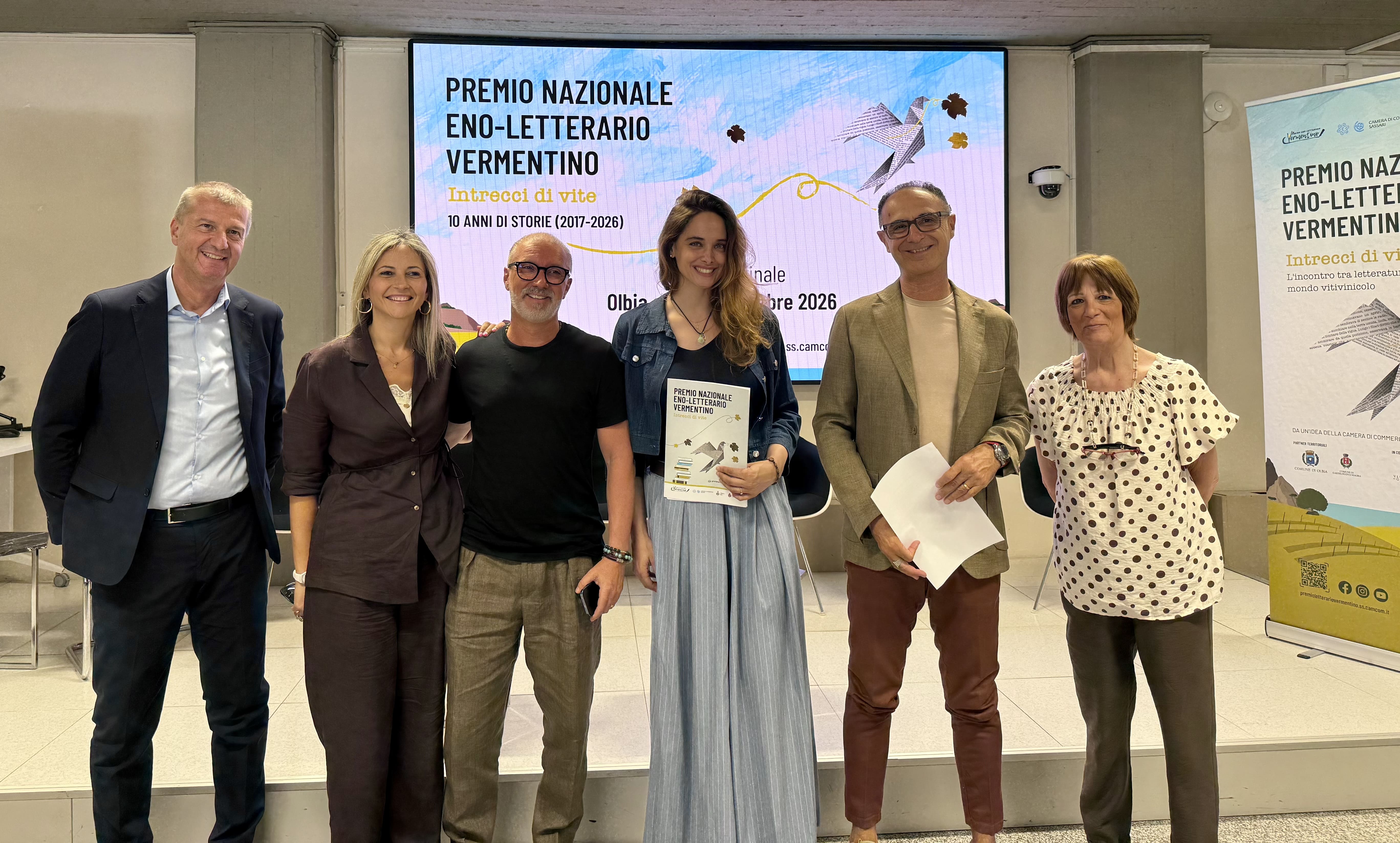 Gruppo conferenza stampa Premio Vermentino 2026