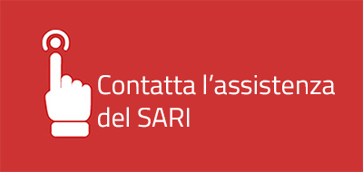 Contatta l'assistenza del SARI